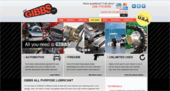 Desktop Screenshot of getgibbs.com